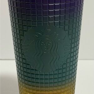 Starbucks Fall 2024 Harvest Gradient Cold Cup Textured Tumbler No Straw